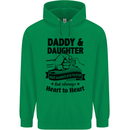 Daddy and Daughter Funny Father's Day Mens 80% Cotton Hoodie Irish Green