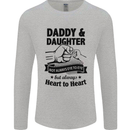 Daddy and Daughter Funny Father's Day Mens Long Sleeve T-Shirt Sports Grey