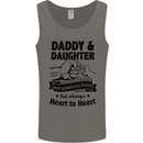 Daddy and Daughter Funny Father's Day Mens Vest Tank Top Charcoal