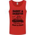 Daddy and Daughter Funny Father's Day Mens Vest Tank Top Red