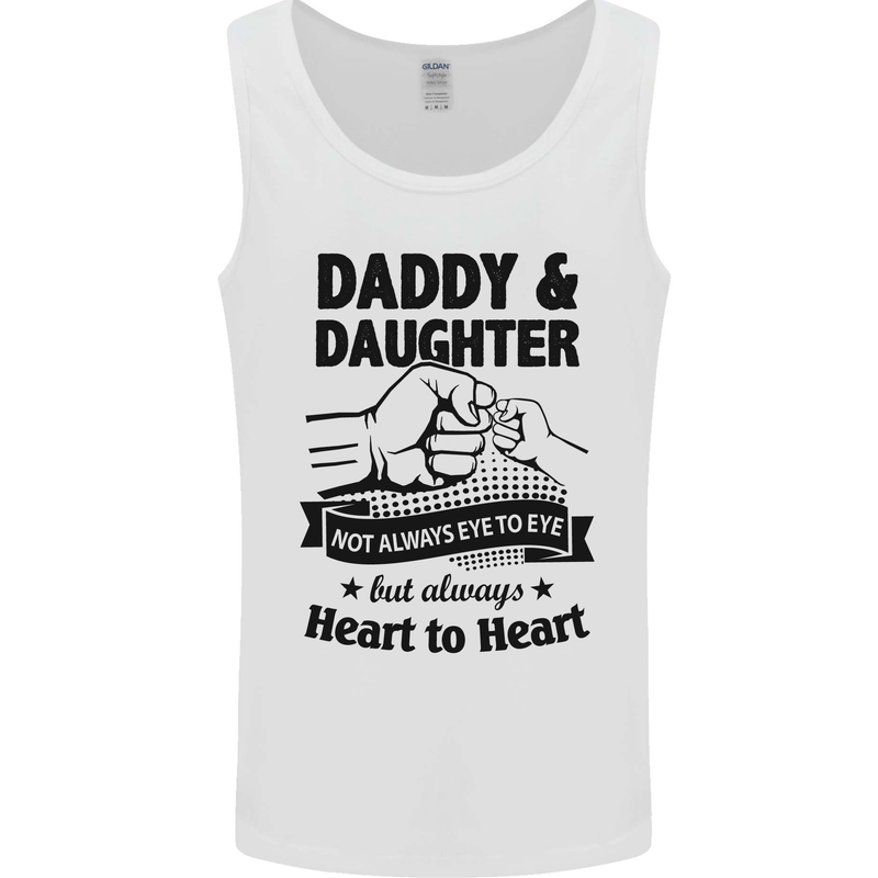 Daddy and Daughter Funny Father's Day Mens Vest Tank Top White