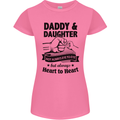 Daddy and Daughter Funny Father's Day Womens Petite Cut T-Shirt Azalea