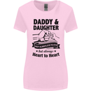 Daddy and Daughter Funny Father's Day Womens Wider Cut T-Shirt Light Pink