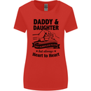 Daddy and Daughter Funny Father's Day Womens Wider Cut T-Shirt Red