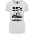 Daddy and Daughter Funny Father's Day Womens Wider Cut T-Shirt White