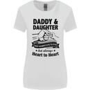 Daddy and Daughter Funny Father's Day Womens Wider Cut T-Shirt White