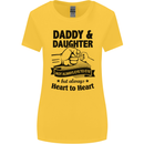 Daddy and Daughter Funny Father's Day Womens Wider Cut T-Shirt Yellow
