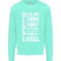 Daddy's Favourite Superhero Father's Day Mens Sweatshirt Jumper Peppermint