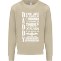 Daddy's Favourite Superhero Father's Day Mens Sweatshirt Jumper Sand