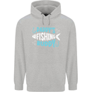 Daddys Fishing Buddy Funny Fisherman Childrens Kids Hoodie Sports Grey