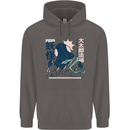 Daidarabotchi Japanese Yokai Mythology Mens 80% Cotton Hoodie Charcoal