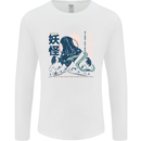 Daidarabotchi Japanese Yokai Mythology Mens Long Sleeve T-Shirt White