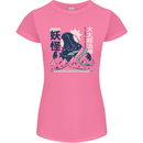 Daidarabotchi Japanese Yokai Mythology Womens Petite Cut T-Shirt Azalea