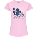 Daidarabotchi Japanese Yokai Mythology Womens Petite Cut T-Shirt Light Pink