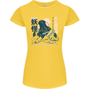 Daidarabotchi Japanese Yokai Mythology Womens Petite Cut T-Shirt Yellow