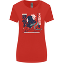Daidarabotchi Japanese Yokai Mythology Womens Wider Cut T-Shirt Red