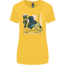 Daidarabotchi Japanese Yokai Mythology Womens Wider Cut T-Shirt Yellow