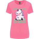 Dairy Is Scary Go Vegan Funny Womens Wider Cut T-Shirt Azalea
