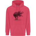 Dancing Musical Elephant Ghetto Blaster Childrens Kids Hoodie Heliconia