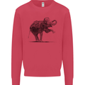 Dancing Musical Elephant Ghetto Blaster Kids Sweatshirt Jumper Heliconia