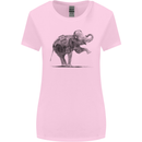 Dancing Musical Elephant Ghetto Blaster Womens Wider Cut T-Shirt Light Pink