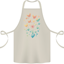 Dandelion Butterfly Plant Gardening Cotton Apron 100% Organic Natural