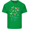 Dandelion Butterfly Plant Gardening Kids T-Shirt Childrens Irish Green