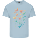 Dandelion Butterfly Plant Gardening Kids T-Shirt Childrens Light Blue
