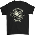Dangerous Curves Mechanic on Duty Biker Mens T-Shirt Cotton Gildan Black