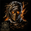 An Egyptian Demon Mummy Evil Eyes Mens Light Cotton T-Shirt