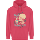 Dark Coffee Darker Soul Skull Childrens Kids Hoodie Heliconia