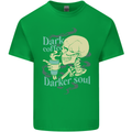 Dark Coffee Darker Soul Skull Mens Cotton T-Shirt Tee Top Irish Green