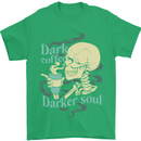 Dark Coffee Darker Soul Skull Mens T-Shirt 100% Cotton Irish Green
