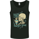 Dark Coffee Darker Soul Skull Mens Vest Tank Top Black