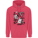 Dark Magic Black Voodoo Magic Mushrooms Childrens Kids Hoodie Heliconia