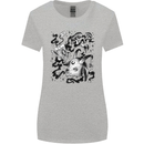 Dark Magic Black Voodoo Magic Mushrooms Womens Wider Cut T-Shirt Sports Grey