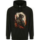 Dark Samurai Fantasy Warrior Childrens Kids Hoodie Black