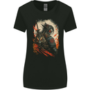 Dark Samurai Fantasy Warrior Womens Wider Cut T-Shirt Black