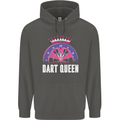 Darts Queen Funny Childrens Kids Hoodie Storm Grey