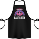 Darts Queen Funny Cotton Apron 100% Organic Black