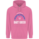 Darts Queen Funny Mens 80% Cotton Hoodie Azelea