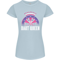Darts Queen Funny Womens Petite Cut T-Shirt Light Blue