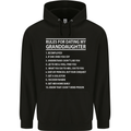 Dating My Granddaughter Grandparent's Day Mens 80% Cotton Hoodie Black