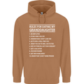 Dating My Granddaughter Grandparent's Day Mens 80% Cotton Hoodie Caramel Latte