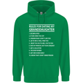 Dating My Granddaughter Grandparent's Day Mens 80% Cotton Hoodie Irish Green