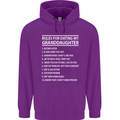 Dating My Granddaughter Grandparent's Day Mens 80% Cotton Hoodie Purple