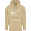 Dating My Granddaughter Grandparent's Day Mens 80% Cotton Hoodie Sand