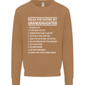 Dating My Granddaughter Grandparent's Day Mens Sweatshirt Jumper Caramel Latte