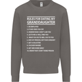Dating My Granddaughter Grandparent's Day Mens Sweatshirt Jumper Charcoal