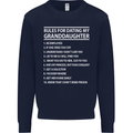 Dating My Granddaughter Grandparent's Day Mens Sweatshirt Jumper Navy Blue